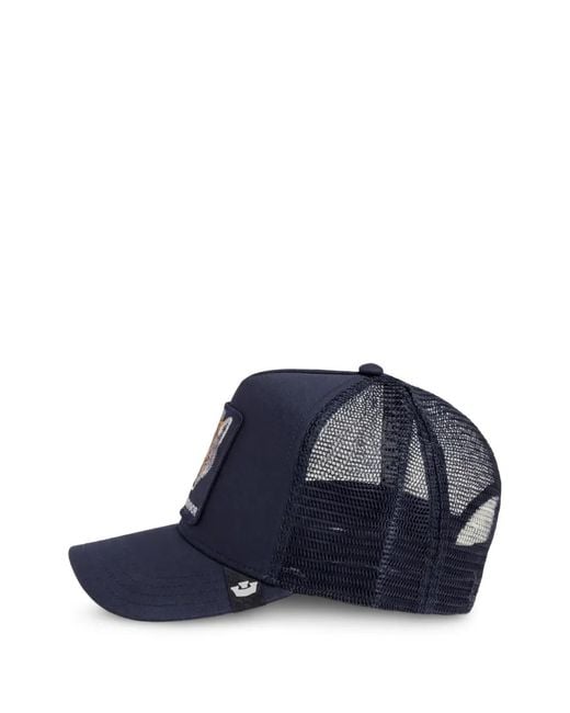 Goorin Bros Blue Mirage Survivor Square-Patch Baseball Cap for men