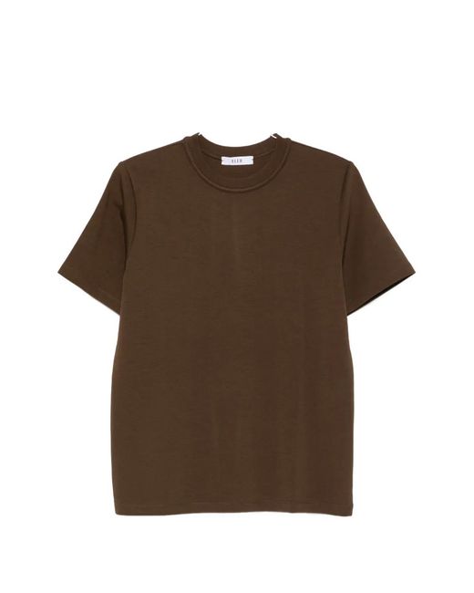 ELEH Brown Short-Sleeve T-Shirt