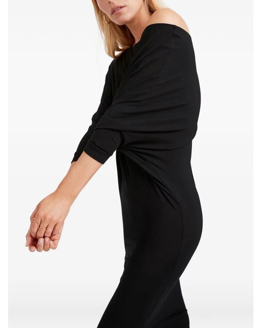MARCELLA Black Julia Midi Dress
