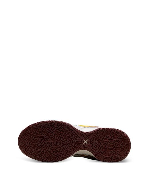 Nike Brown Lebron Nxxt Gen Ampd Ep Printed Low-Top Sneakers for men