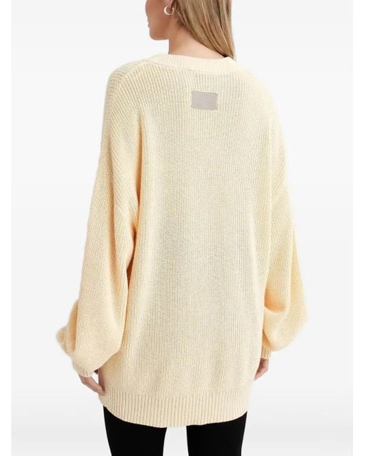 AYA MUSE Natural Round-Neck Sweater