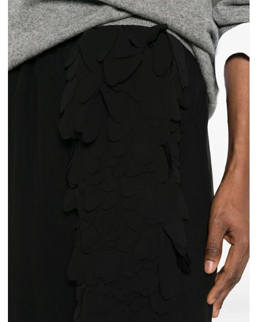 N°21 Black Jupe Courte À Ornements
