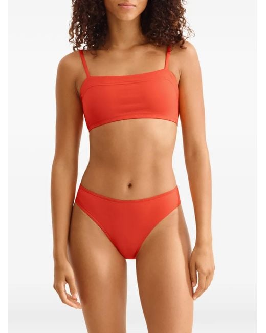 Eres Red Azur Bikini Top