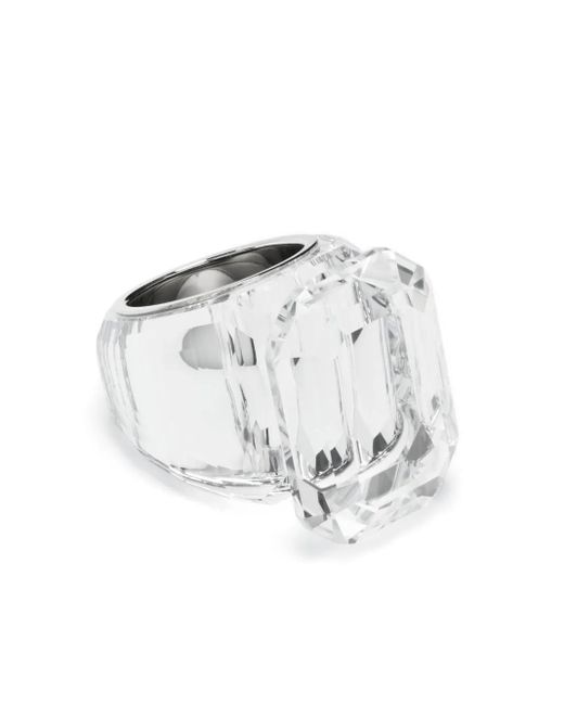 Swarovski Lucent クリスタル リング White