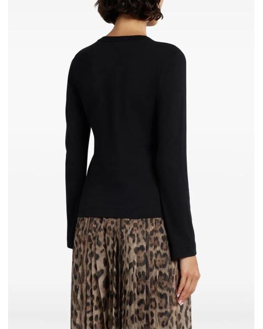 Sweat À Applique De Cœur COMME DES GARÇONS PLAY en coloris Black
