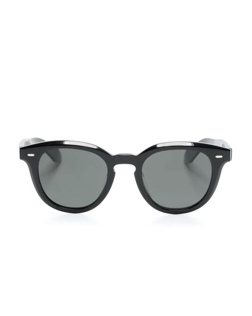 Oliver Peoples Gray N.05 Sun Square-Frame Sunglasses