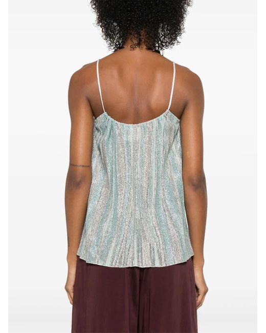 Forte Forte Blue Lurex Top