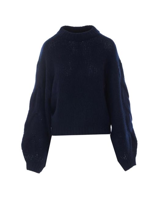 Lisa Yang Blue Runi Cashmere Sweater