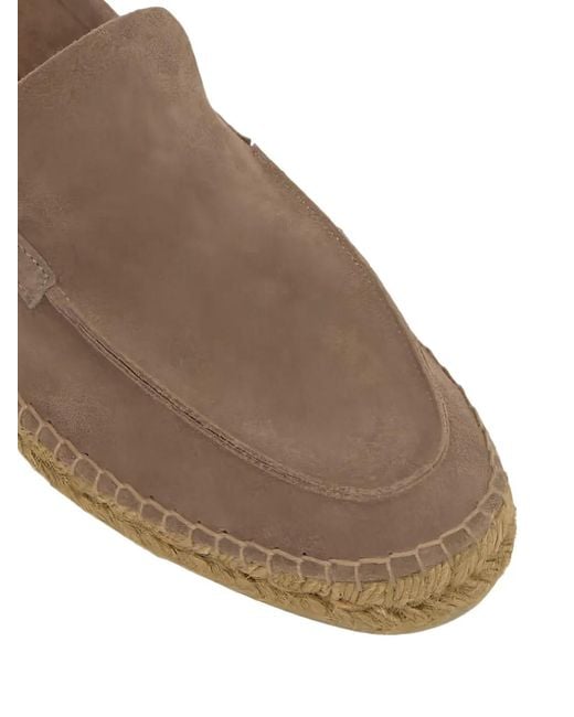 Castaner Brown Nino Suede Espadrilles for men