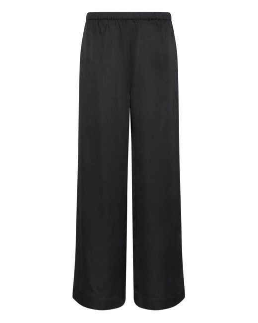 Elasticated-waistband trousers Calvin Klein de color Black