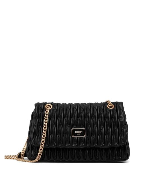 Joop! Black Quilted Chain Cross Body Bag