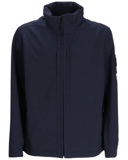 Stone Island Blue Compass-Badge Jacket for men