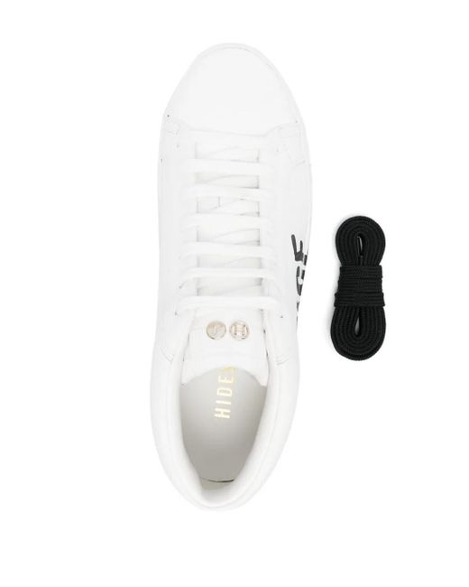HIDE & JACK White Essence Leather Sneakers