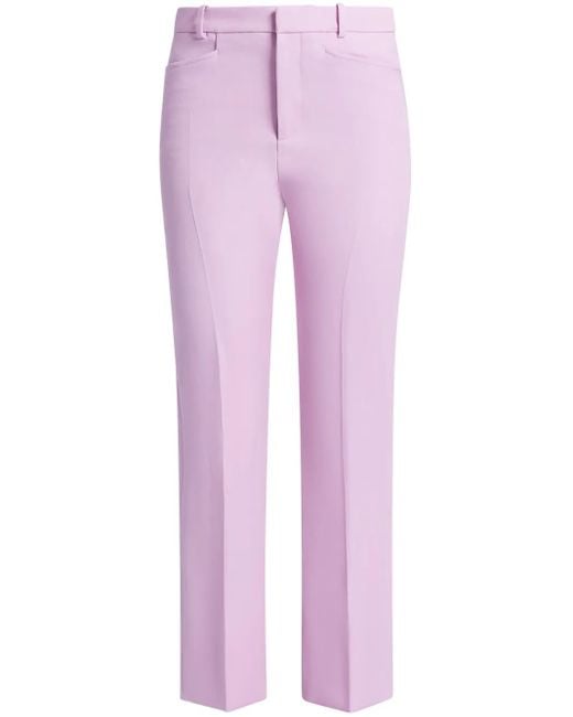 Tom Ford ミッドライズ テーラードパンツ Pink
