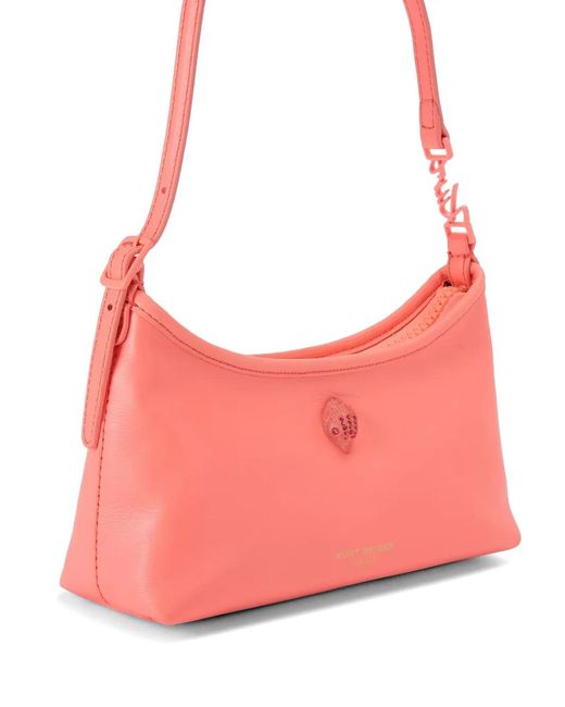 Kurt Geiger Pink Mini Kurt Shoulder Bag