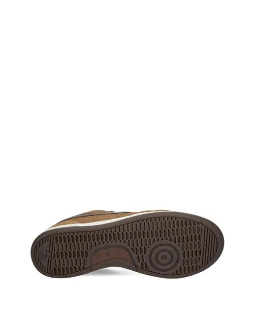Stepney Workers Club Brown Pro-Cup Suede Leather Sneakers for men