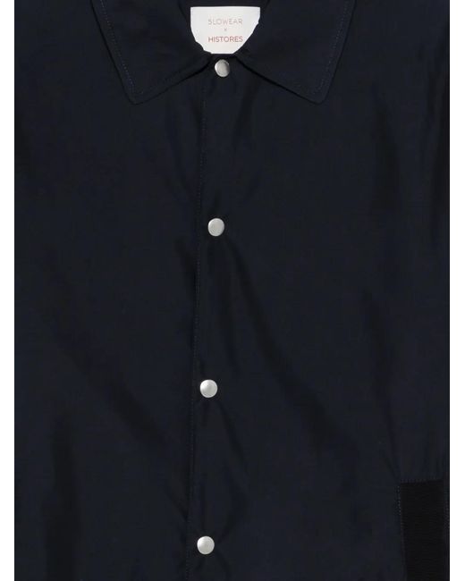 Slowear Blue X Histores Buttoned Jacket for men