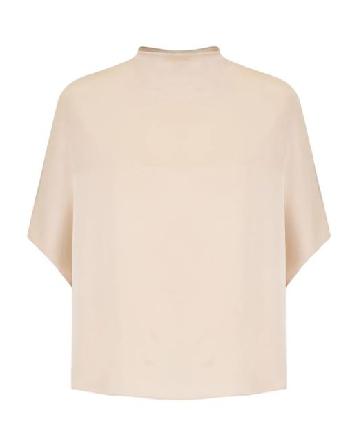 Top estilo capa LAPOINTE de color White