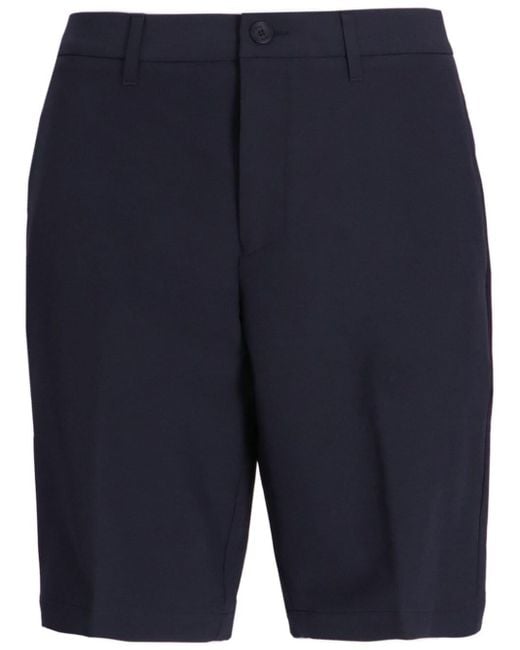 Boss Blue Slim-fit Tailored Shorts for men