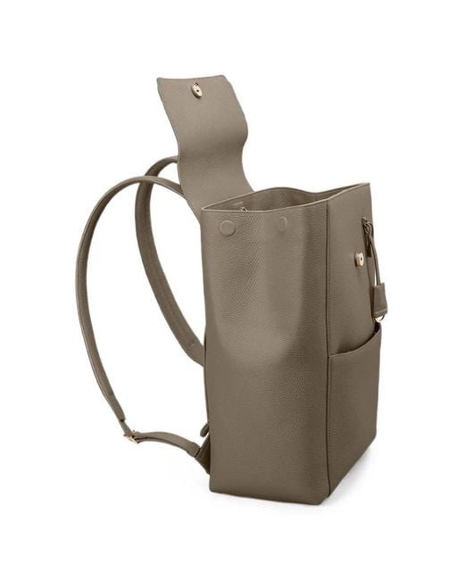 Maison De Sabre Natural Large Soft Leather Backpack