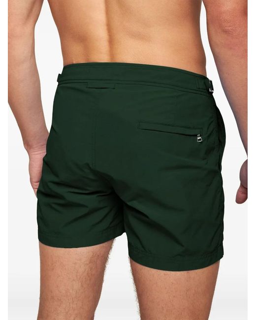 Orlebar Brown Green Setter Buckled Swim Shorts for men