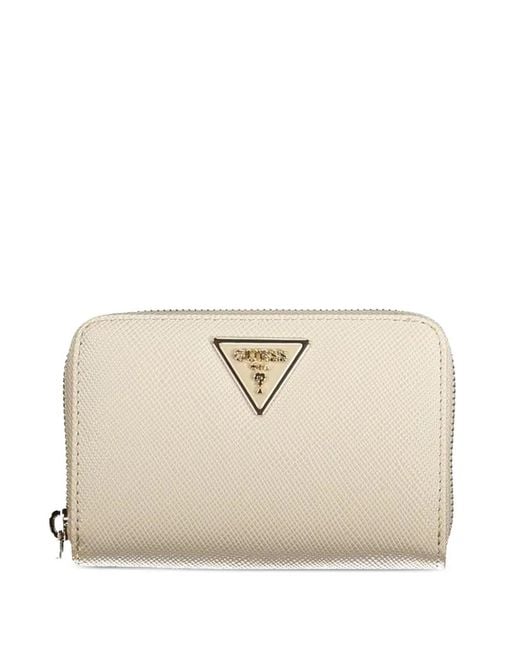 Guess Natural Logo-Detail Wallet