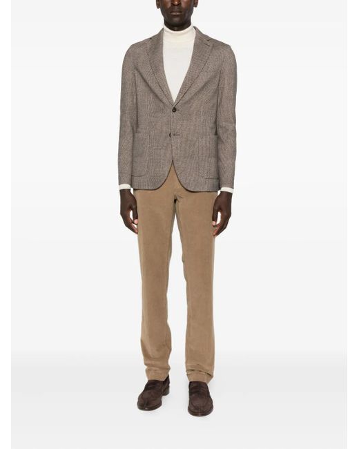 Mason's Natural Corduroy Trousers for men