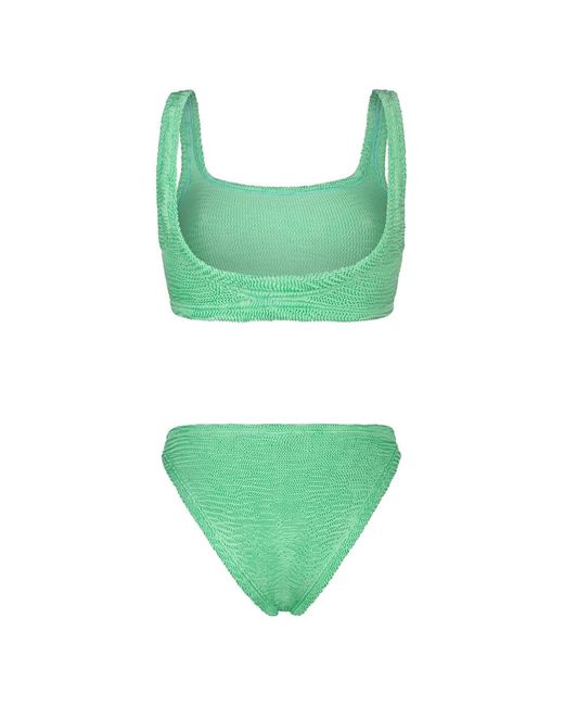 Paramidonna Green Emily Textured Swimsuit