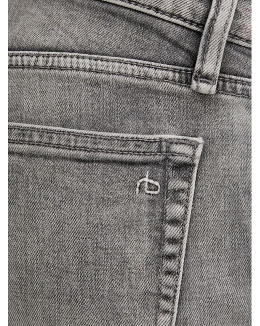 Rag & Bone Gray Five-Pocket Jeans for men