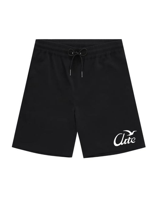 メンズ Arte' Logo-print Track Shorts Black