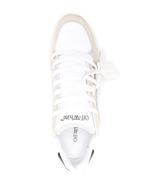 Off-White c/o Virgil Abloh 5.0 Leren Sneakers in het White voor heren