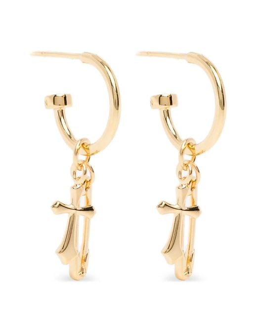 Stolen Girlfriends Club Metallic Gothic Pin Earrings