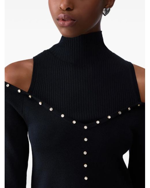 Liu Jo Black Short Knit Dress