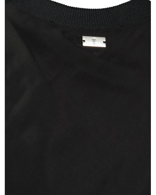 AMI Black Sleeveless Tank Top