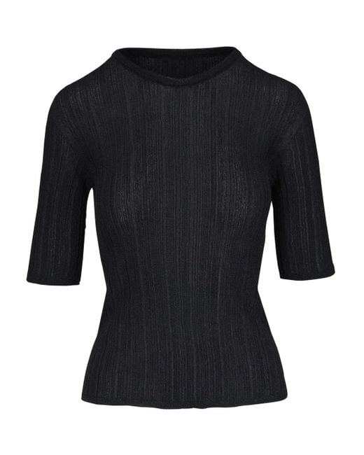 Majestic Filatures ルレックスディテール トップ Black