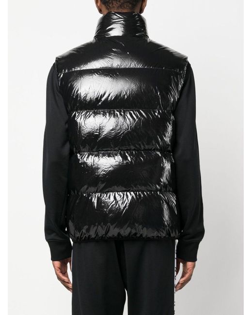 Icon stripe padded jacket DSquared² de hombre de color Black