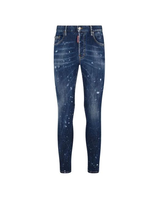 DSquared² Blue Slim-Fit Trousers for men