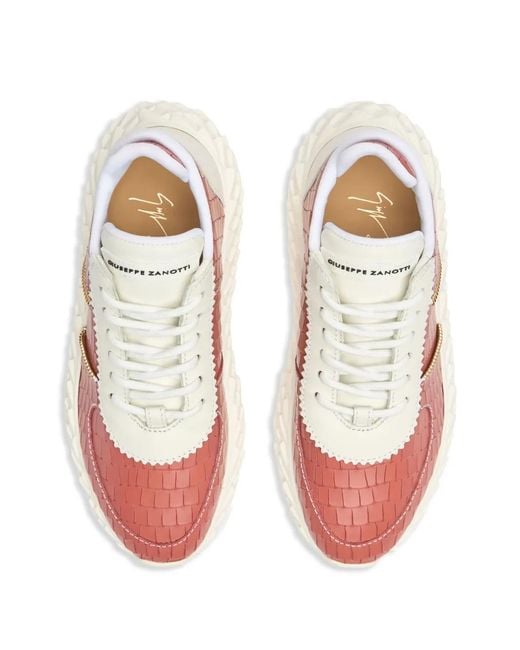 Giuseppe Zanotti Pink Trainers