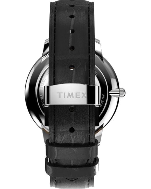 Timex White Waterbury 39Mm Watch for men