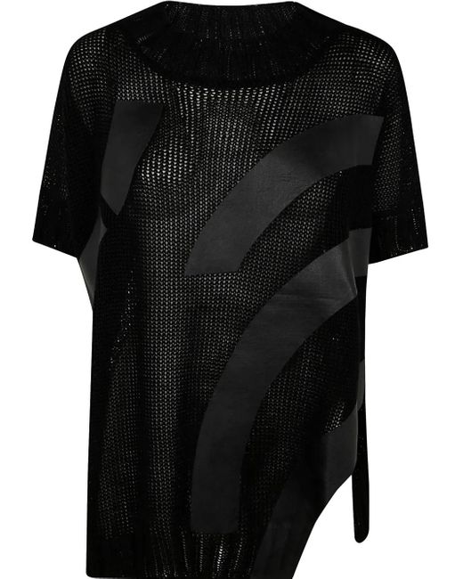 Pierantoniogaspari Black Pullover mit Streifendetail
