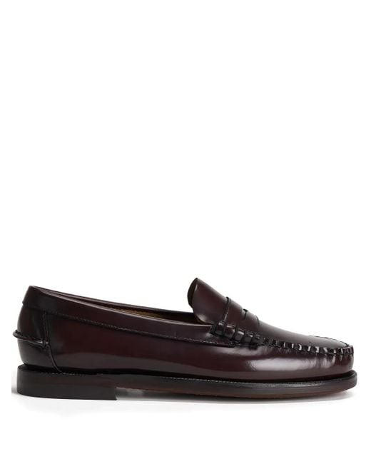 Mocasines penny Classic Dan Sebago de color Brown