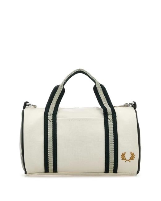 Bolso shopper cilíndrico mini Fred Perry de hombre de color Metallic