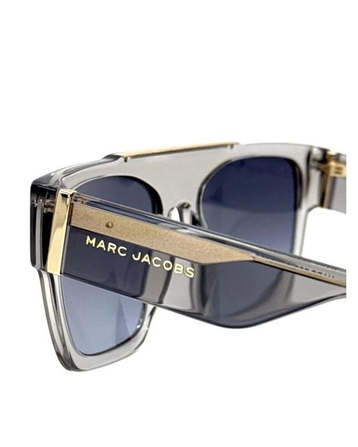 Marc Jacobs Blue Square-Frame Sunglasses for men