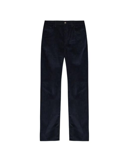 Rohe Blue Corduroy Trousers