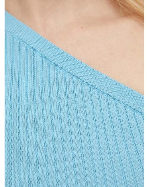 Top Monospalla A Coste di IVY & OAK in Blue