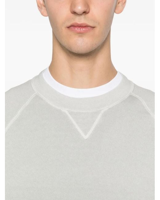 FILIPPO DE LAURENTIIS Sweatshirt Mit Raglanärmeln in White für Herren