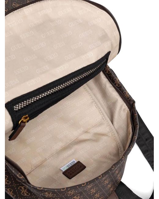 メンズ Guess モノグラム バックパック Brown