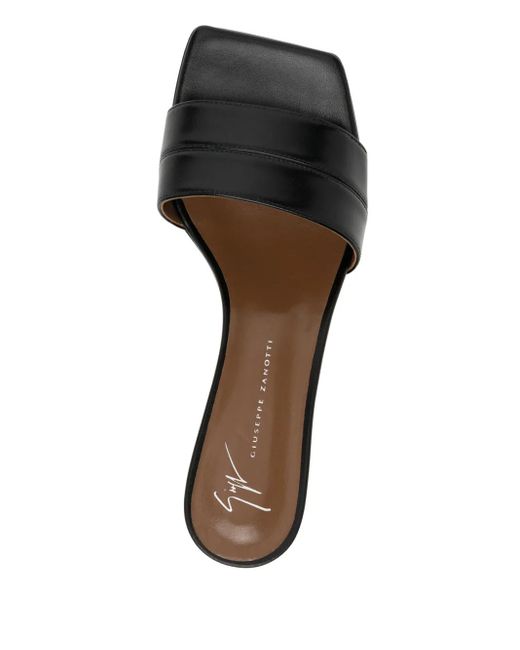 Giuseppe Zanotti Black 50Mm Berenys Sandals
