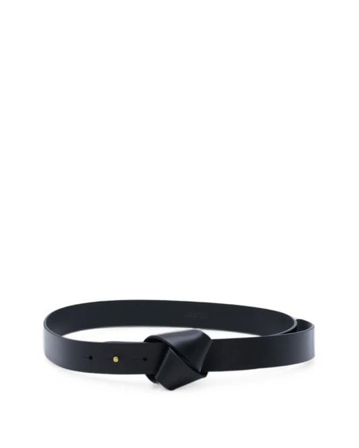 Isabel Marant Blue Lassio Knotted Leather Belt