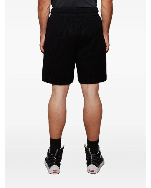メンズ Amiri Hollywood クロシェ ショートパンツ Black